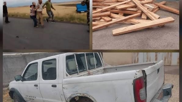 بازداشت ۳ قاچاقچی چوب در اردبیل