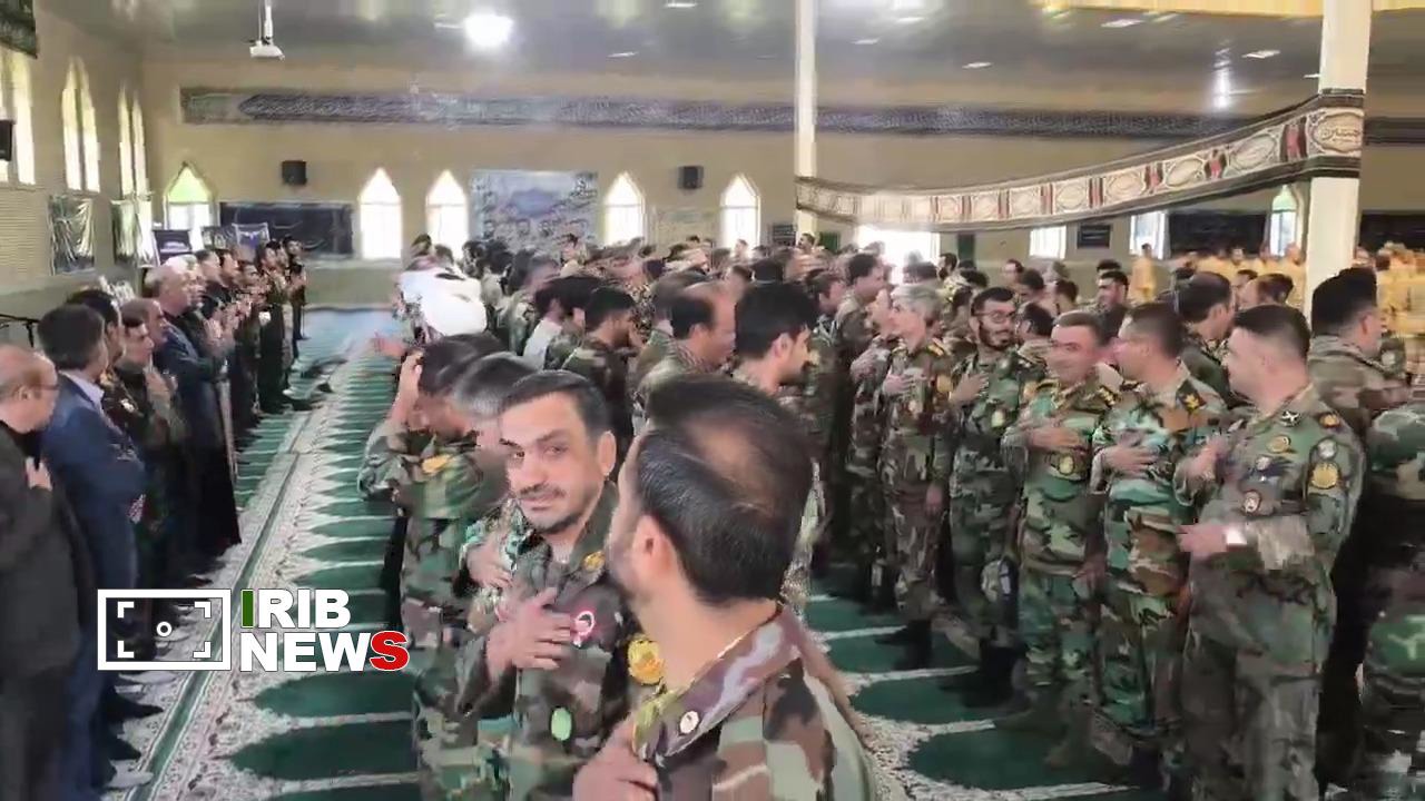 گرامی‌داشت رهبر شهید انقلاب در پادگان عجب شیر