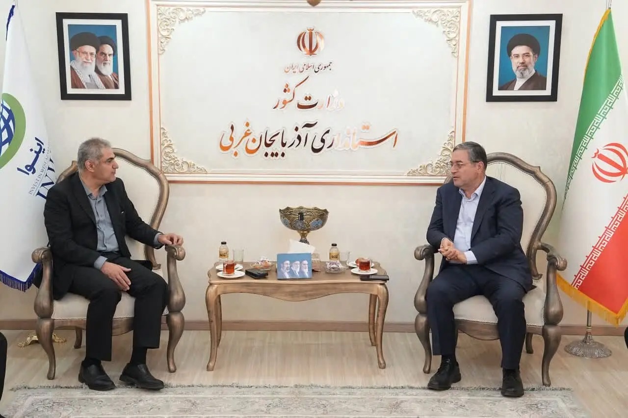 دیدار معاون وزیر راه و شهرسازی با استاندار آذربایجان‌غربی
