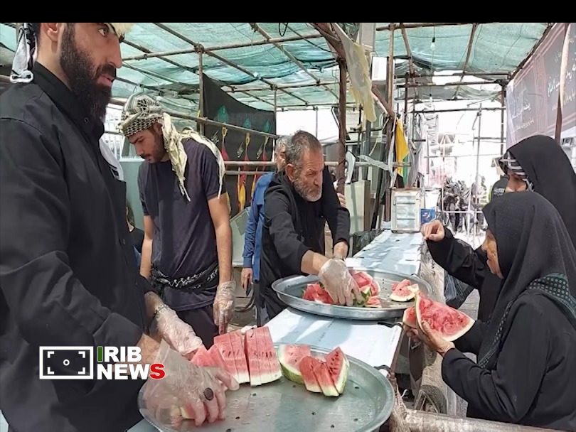 ۱۸ موکب اردبیل در خدمت زائران اربعین
