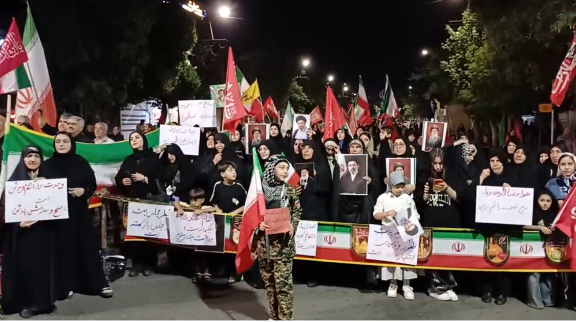 نمایش اتحاد و همبستگی سلماسی ها در حمایت از رهبری و انقلاب