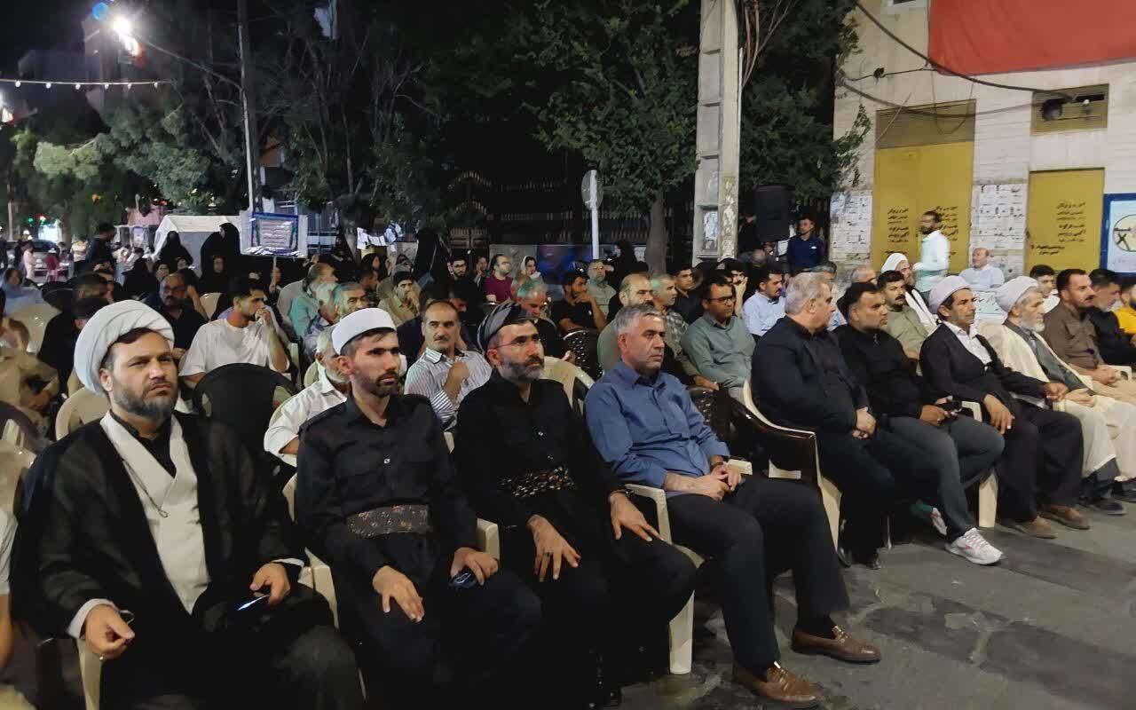 استمرار حضور مردم بوکان درمیدان دفاع از وطن و همراهی با هم میهنان جنوب