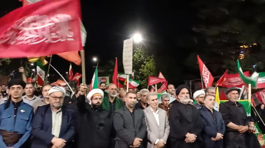 تجمع سلماسی‌ها در موج صد و پنجاه و چهارم شب‌های مقاومت ملی