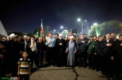 تجلی شور حسینی در کیش؛ اجتماع پرشور دلدادگان اربعین با حضور گسترده مردم و مسئولان