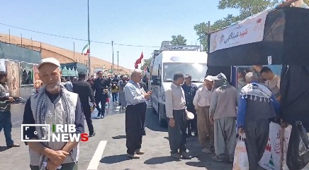 خدمت رسانی ۱۰ روزه موکب بسیج دانشجویی جلفا به زائران