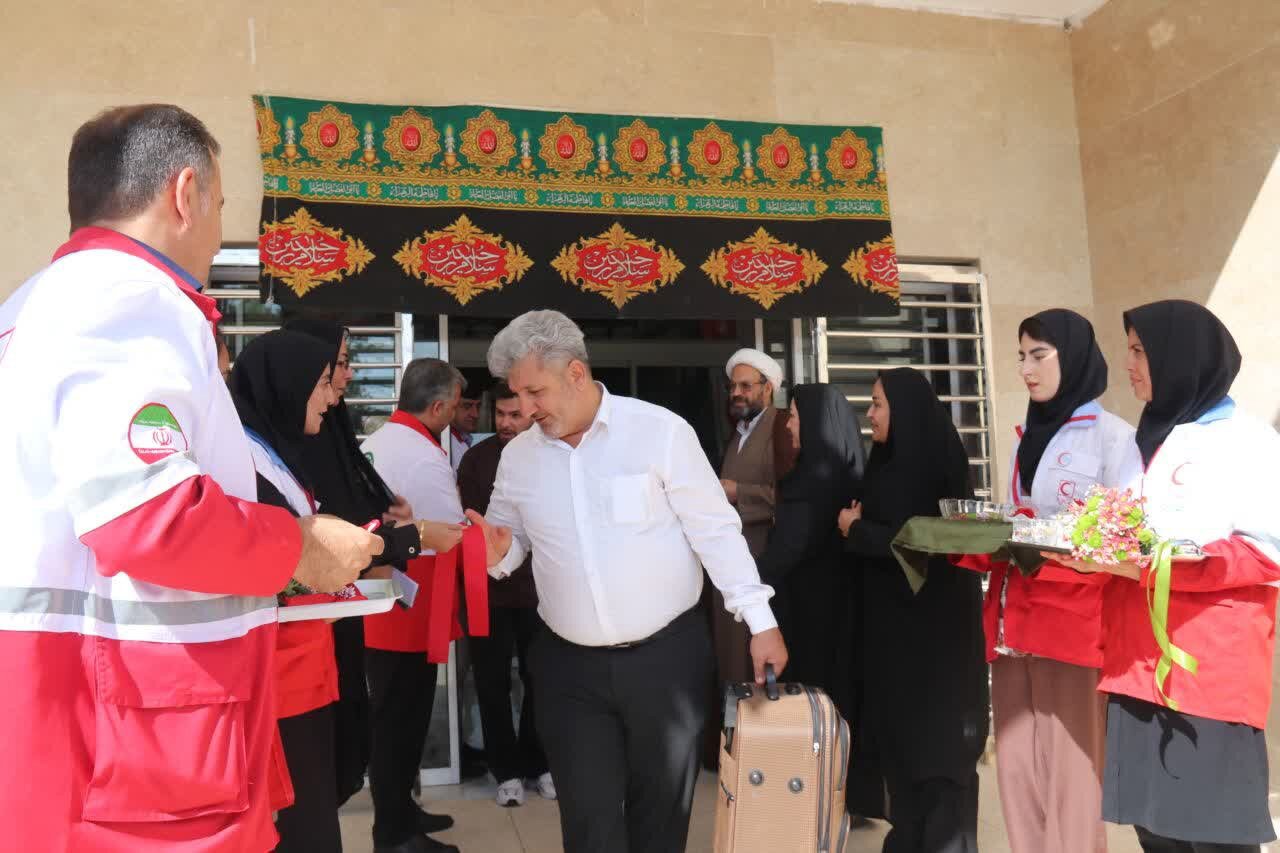 ارائه خدمات هلال احمر به۲۰ هزار زائر اربعین حسینی در آذربایجان غربی
