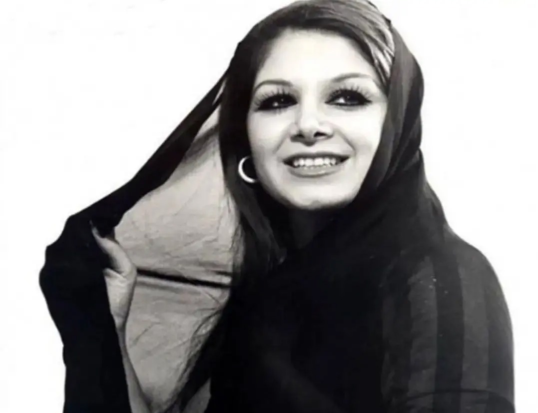سفر در زمان؛ شورانگیز طباطبایی در ۲۳ سالگی و در پشت صحنه یک فیلم؛ سال ۵۵