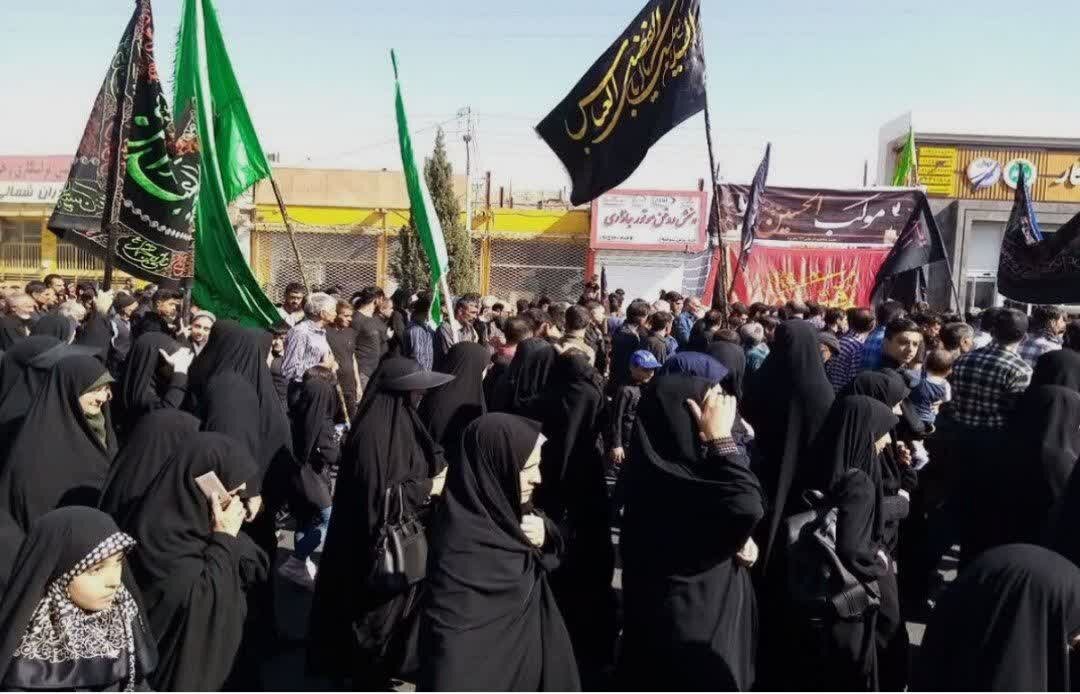 دلدادگان حسینی، حماسه‌ای دوباره در مسیر عشق رضوی آفریدند