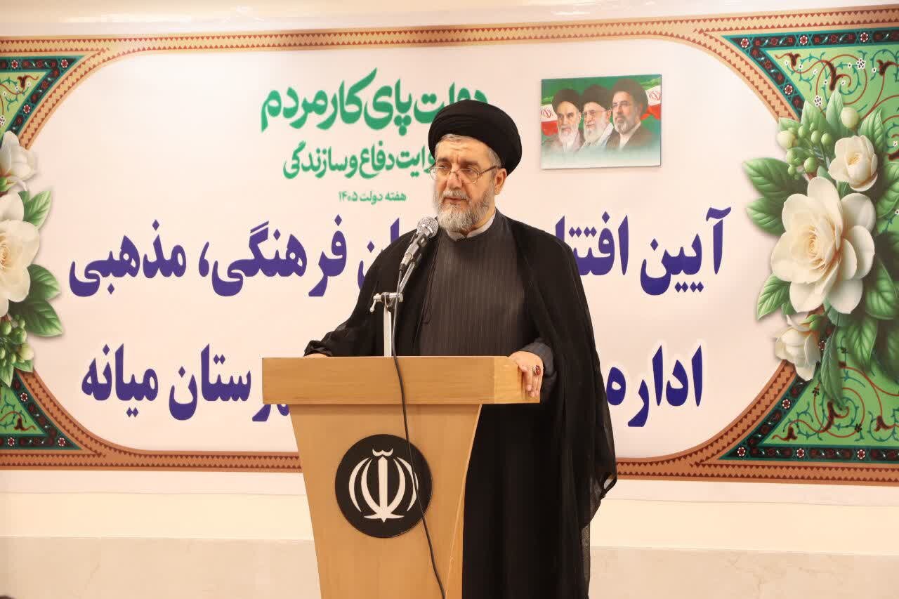 رشادی: ظرفیت‌های اقتصادی و انسانی شهرستان میانه نیازمند توجه ویژه است