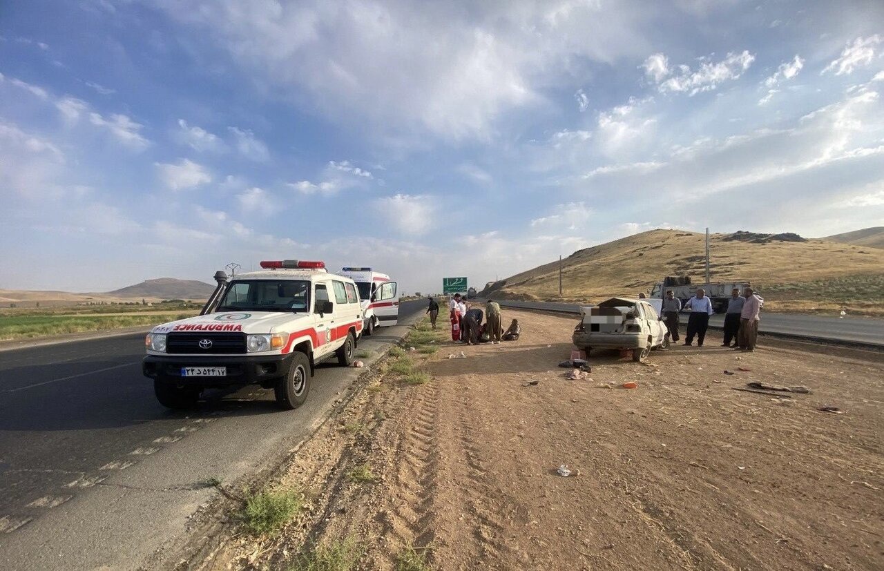 تصادفات جاده ای در آذربایجان غربی ۷ مصدوم و یک فوتی برجا گذاشت