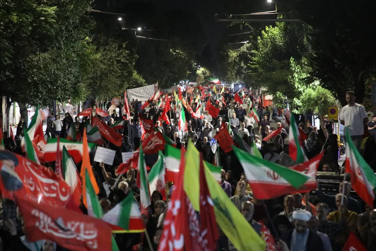 صد و هشتاد و یکمین موج از خروش انقلابی مردم آذربایجان‌غربی