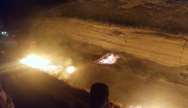 آتش‌سوزی در ورودی چاوان و محوطه پارک ائل‌باغی مهار شد | آخرین خبر