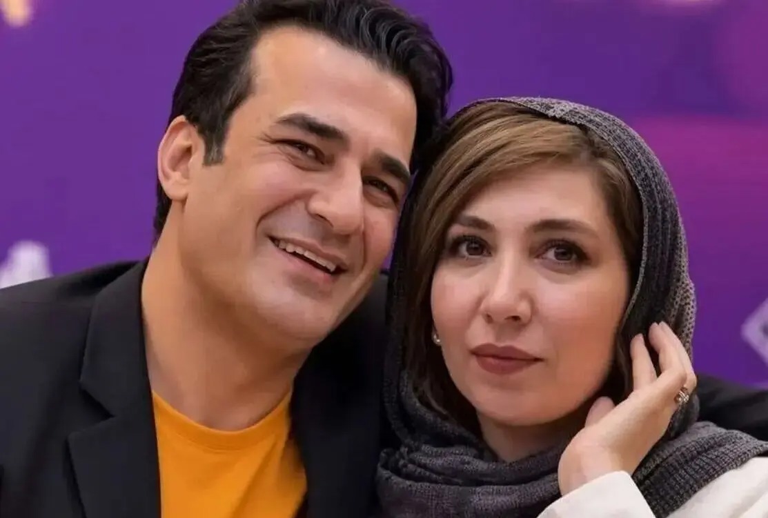 حضور یوسف تیموری و همسر جدیدش در جشنواره/ ویدئو