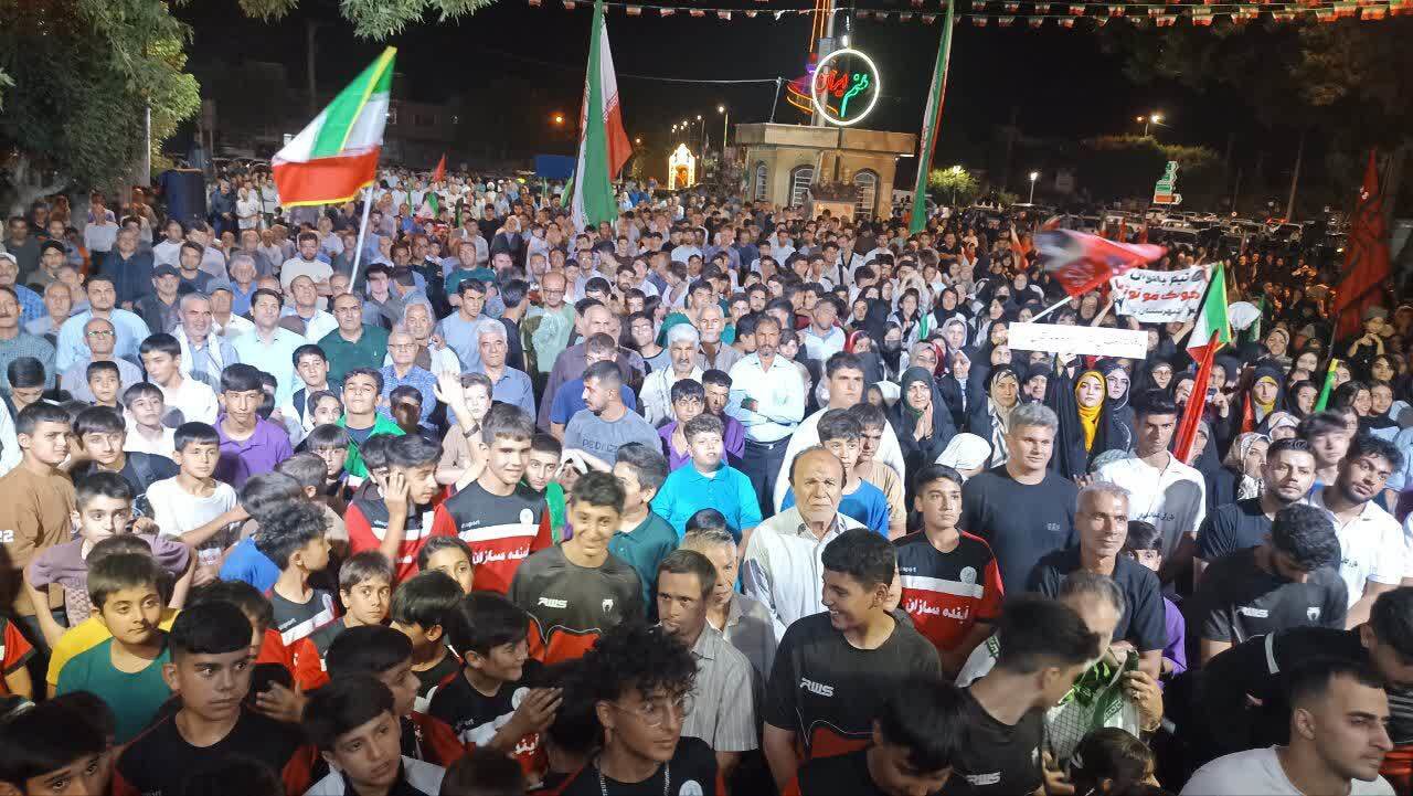 طنین غیرت ورزشکاران، قهرمانان و نشان آوران در نقده؛ شهر طلایی ورزش