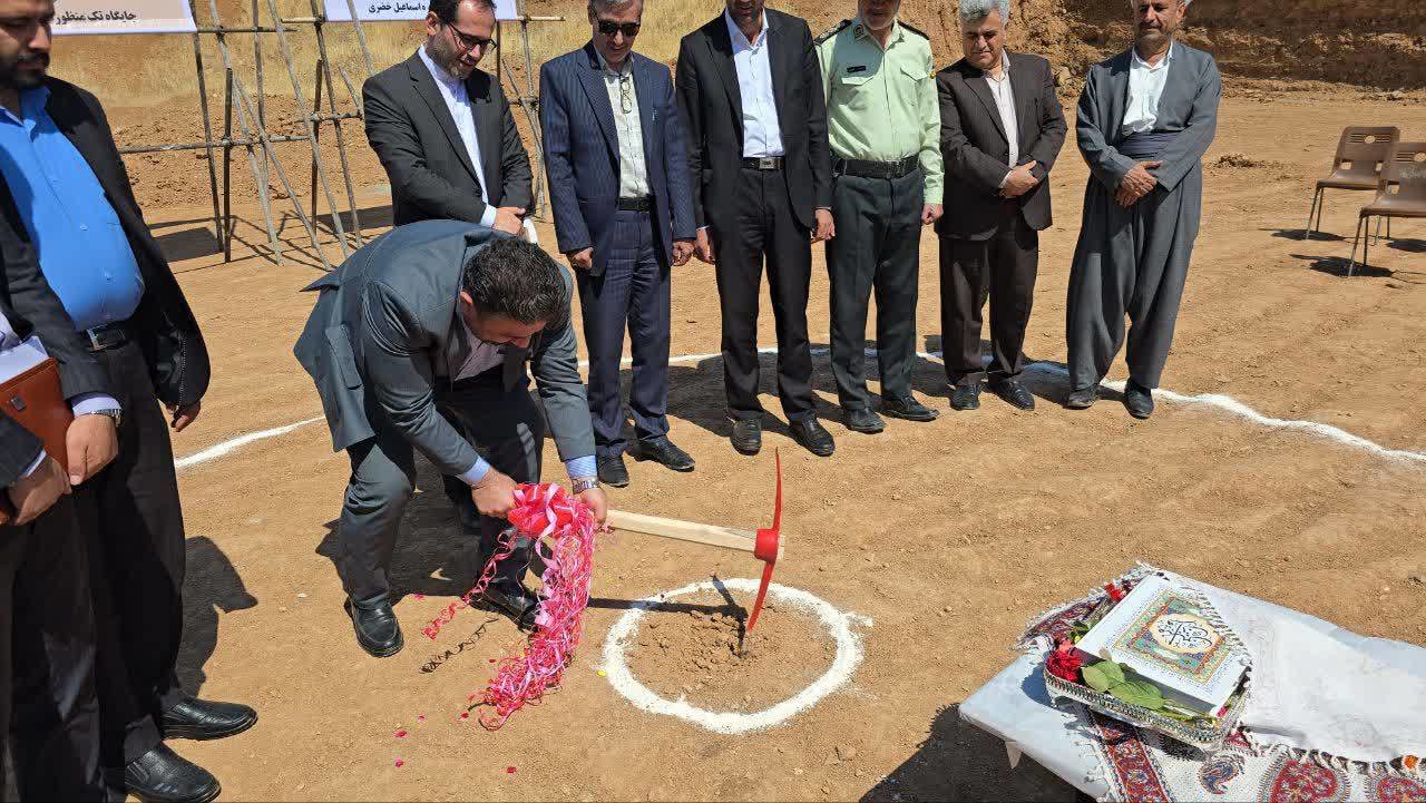 افتتاح و کلنگ‌زنی دو طرح عمرانی و خدماتی در سردشت