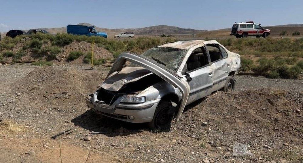 مصدومیت ۷ تن در سانحه رانندگی در محور ماکو _ چایپاره