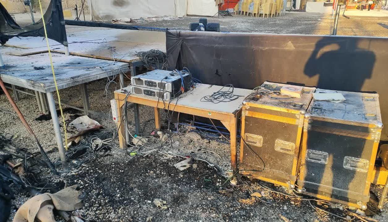 حریق فروشگاه لوازم خانگی در مهاباد ۷ مصدوم برجا گذاشت