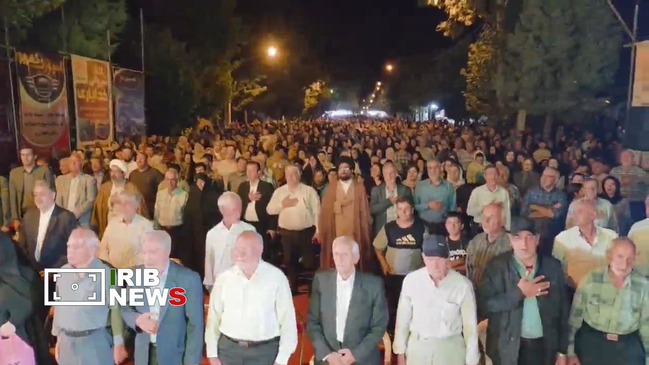 نکوداشت روز ملی خامنه با اجتماع بزرگ مردمی