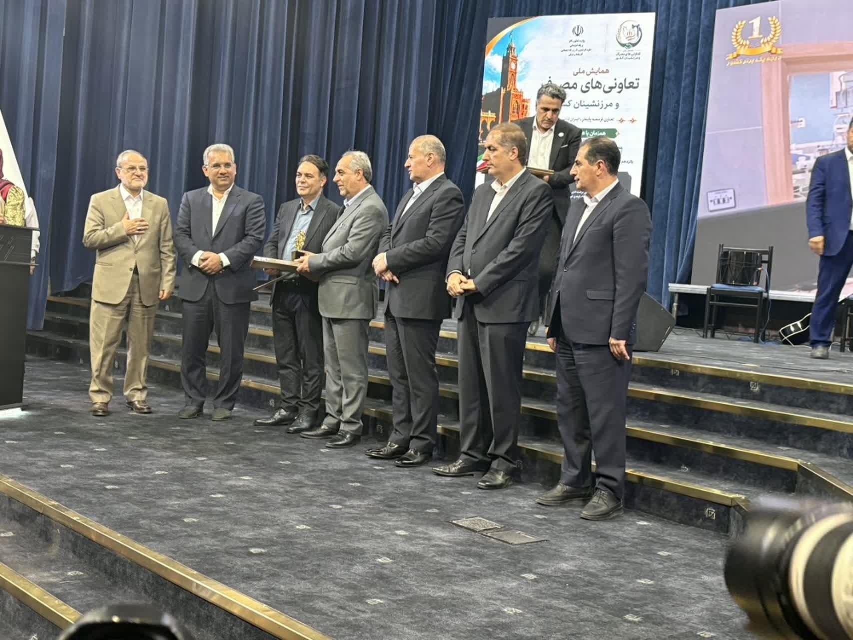 شرکت تعاونی خدمات بهداشتی و درمانی «مهرپرور ساوالان» اردبیل تعاونی برتر ملی