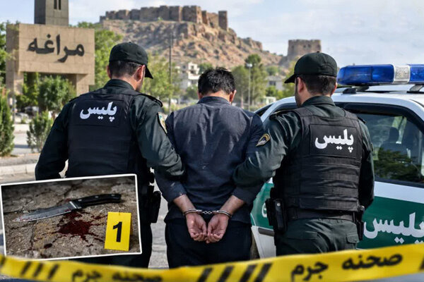 دستگیری قاتل در کمتر از ۳ ساعت در مراغه