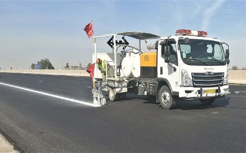۷۰۰ کیلومتر از راه‌های استان اردبیل خط‌کشی شد