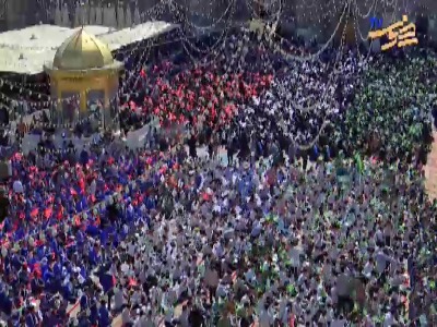 روز متفاوت در حرم امام رضا(ع) همزمان با آغاز سال تحصیلی + عکس و ویدئو