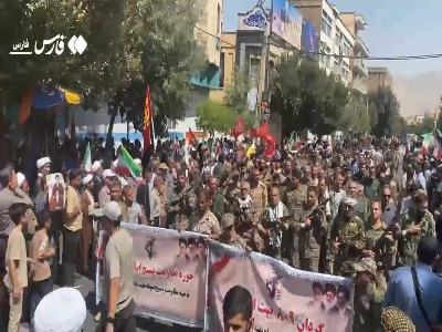 رزمایش جان‌فدایان ایران در شیراز