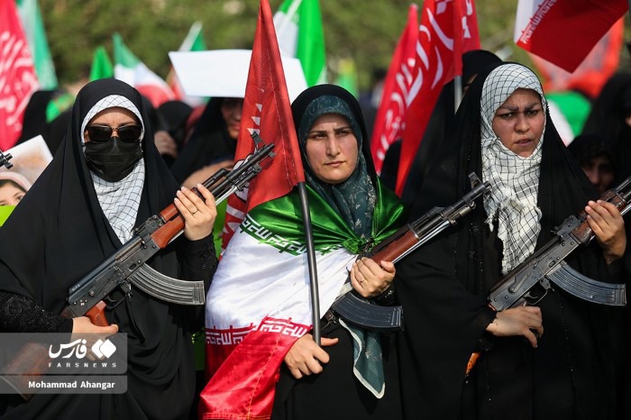 رزمایش جان‌فدایان در اهواز