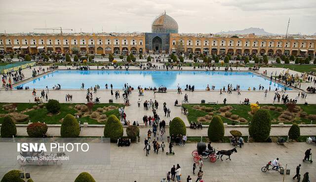 کاهش ۶۰ درصدی ورود گردشگران به اصفهان در سال جاری