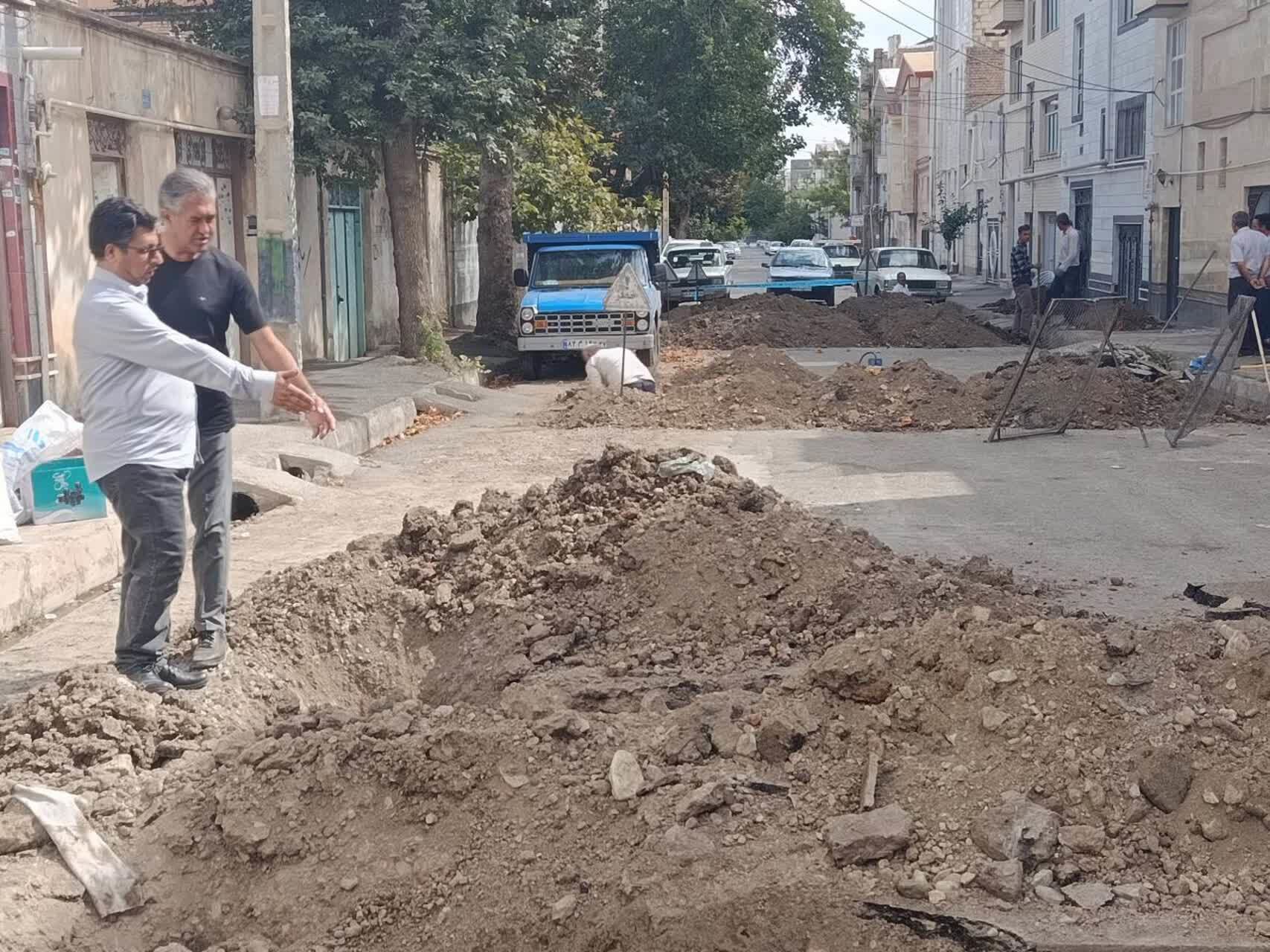 ۱۸۰ رشته انشعاب آب در  خوی استانداردسازی شد