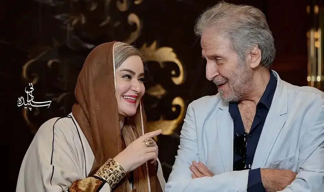 قاب صمیمی ابوالفضل پورعرب و نعیمه نظام‌دوست، دو بازیگر محبوب سینما