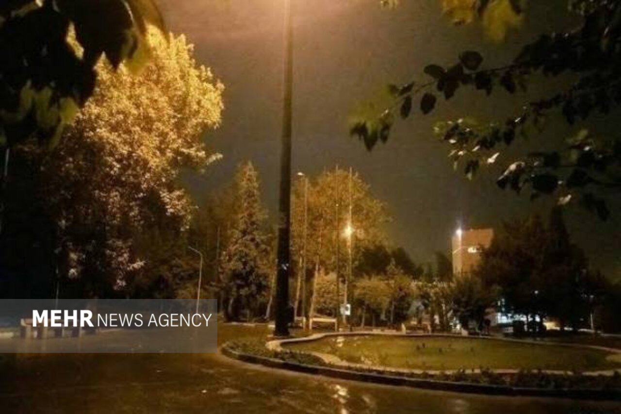 بارش شدید باران در ارومیه؛ آبگرفتگی معابر