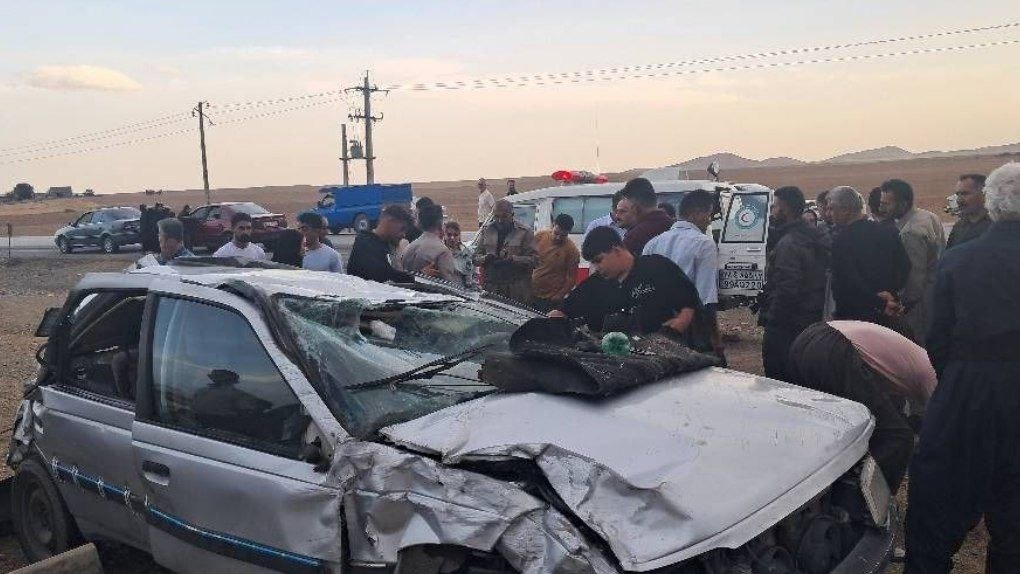 مصدومیت یک نفر در سانحه رانندگی در محورمهابادبه میاندوآب