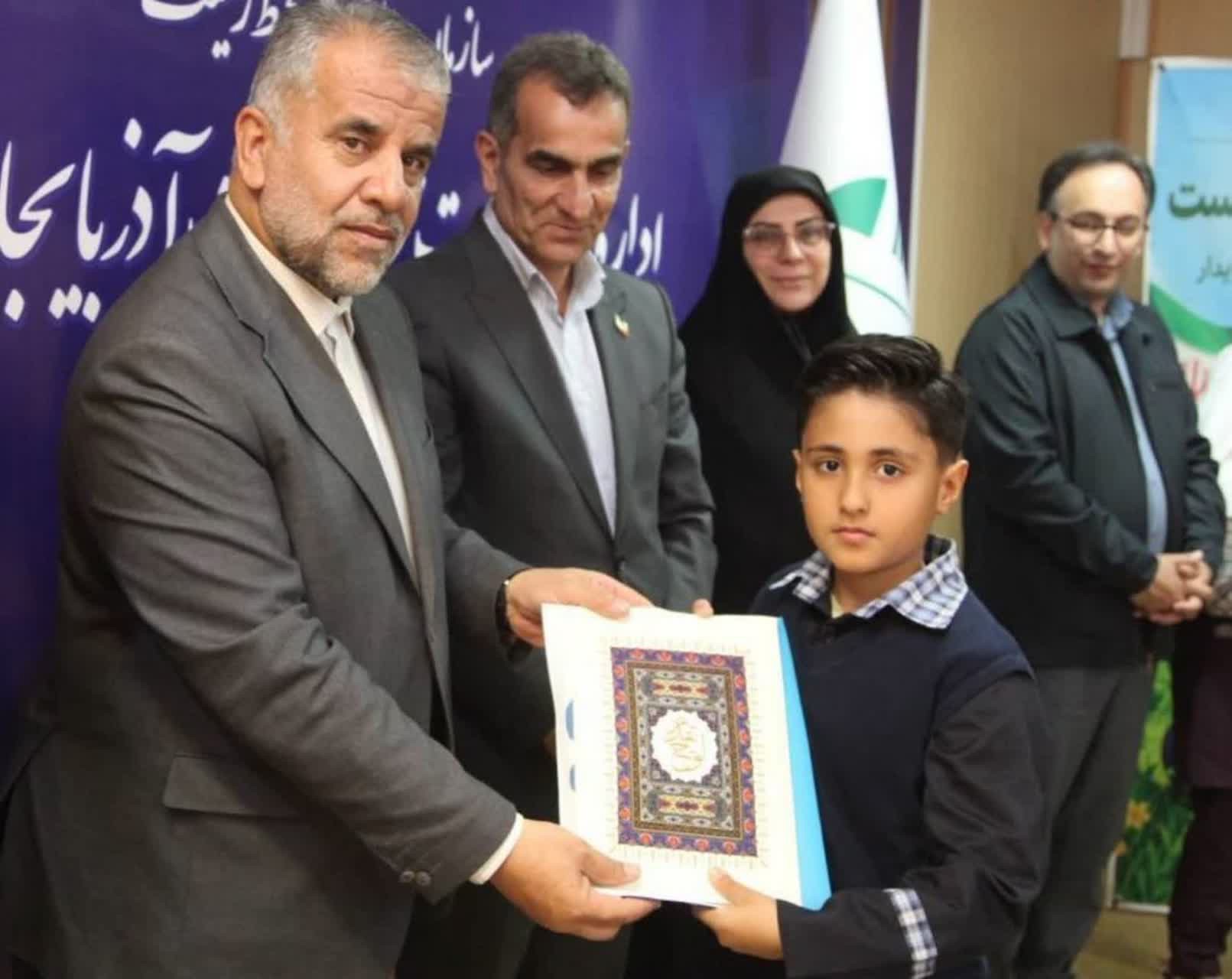 تجلیل از برگزیدگان طرح ملی «مأموریت شهید ماکان» در آذربایجان‌غربی