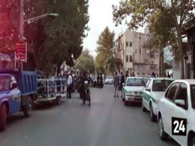 پاکسازی خیابان مجاهد قزوین با عملیات ضربتی پلیس
