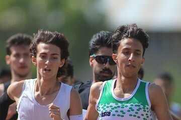 دونده همدانی رکورد ۵۰۰۰ متر باشگاه‌های جوانان کشور را شکست