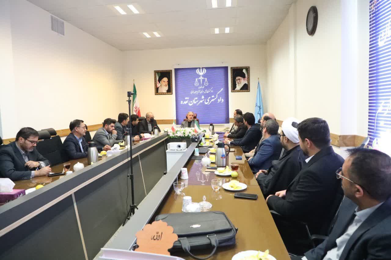تاکید رئیس کل دادگستری آذربایجان غربی برهوشمند سازی ارجاع و اخذ ضمانت الکترونیکی