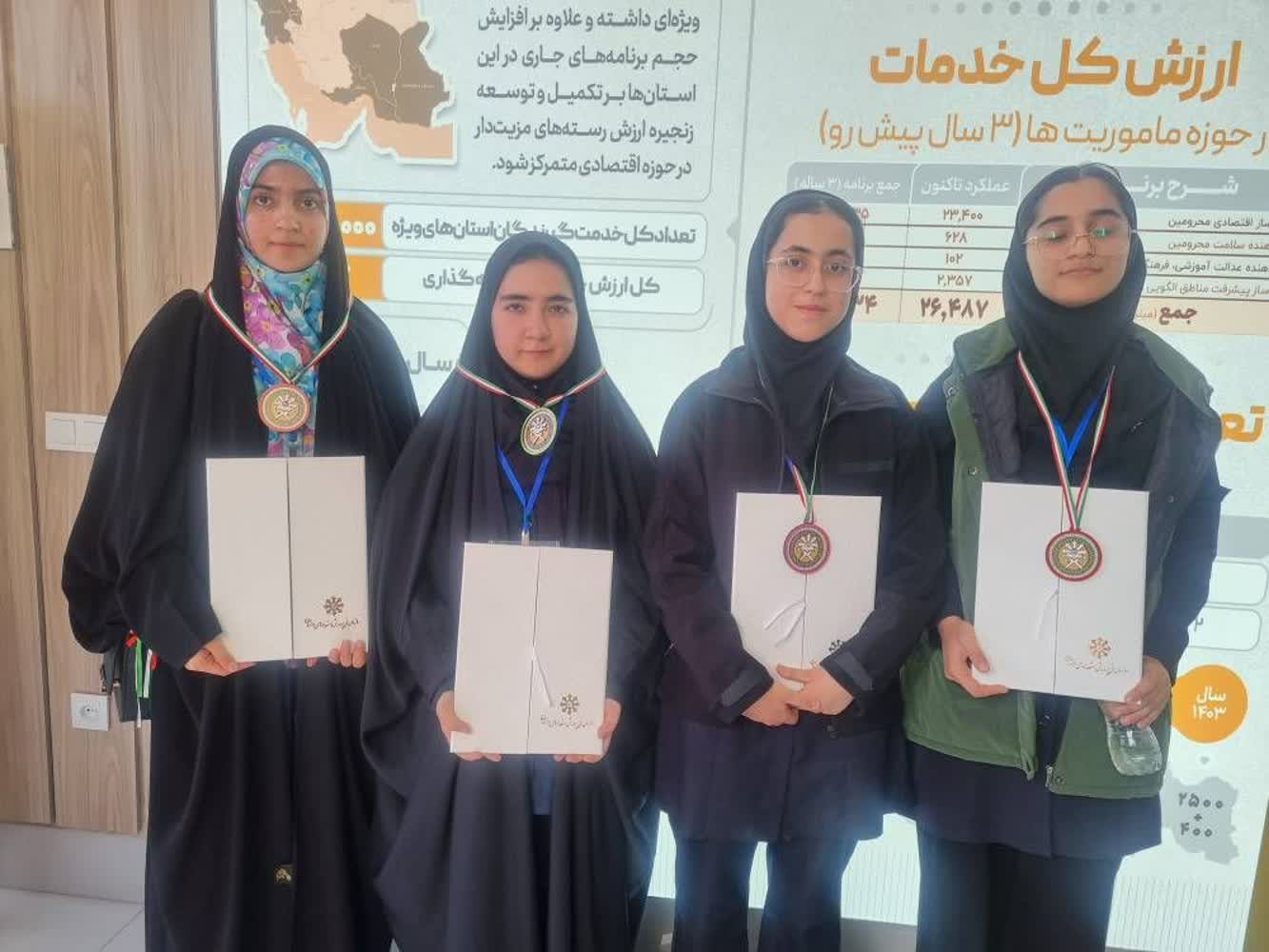درخشش دانش‌آموزان آذربایجان‌غربی در سی‌ویکمین همایش قرآنی استعداد‌های درخشان