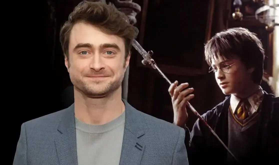 دنیل ردکلیف در کنار پسر سه‌ساله‌اش به تماشای فیلم Harry Potter نشست
