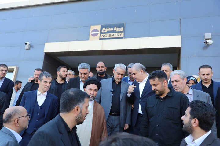 بازدید وزیر اقتصاد از پایانه مرزی سروی ارومیه