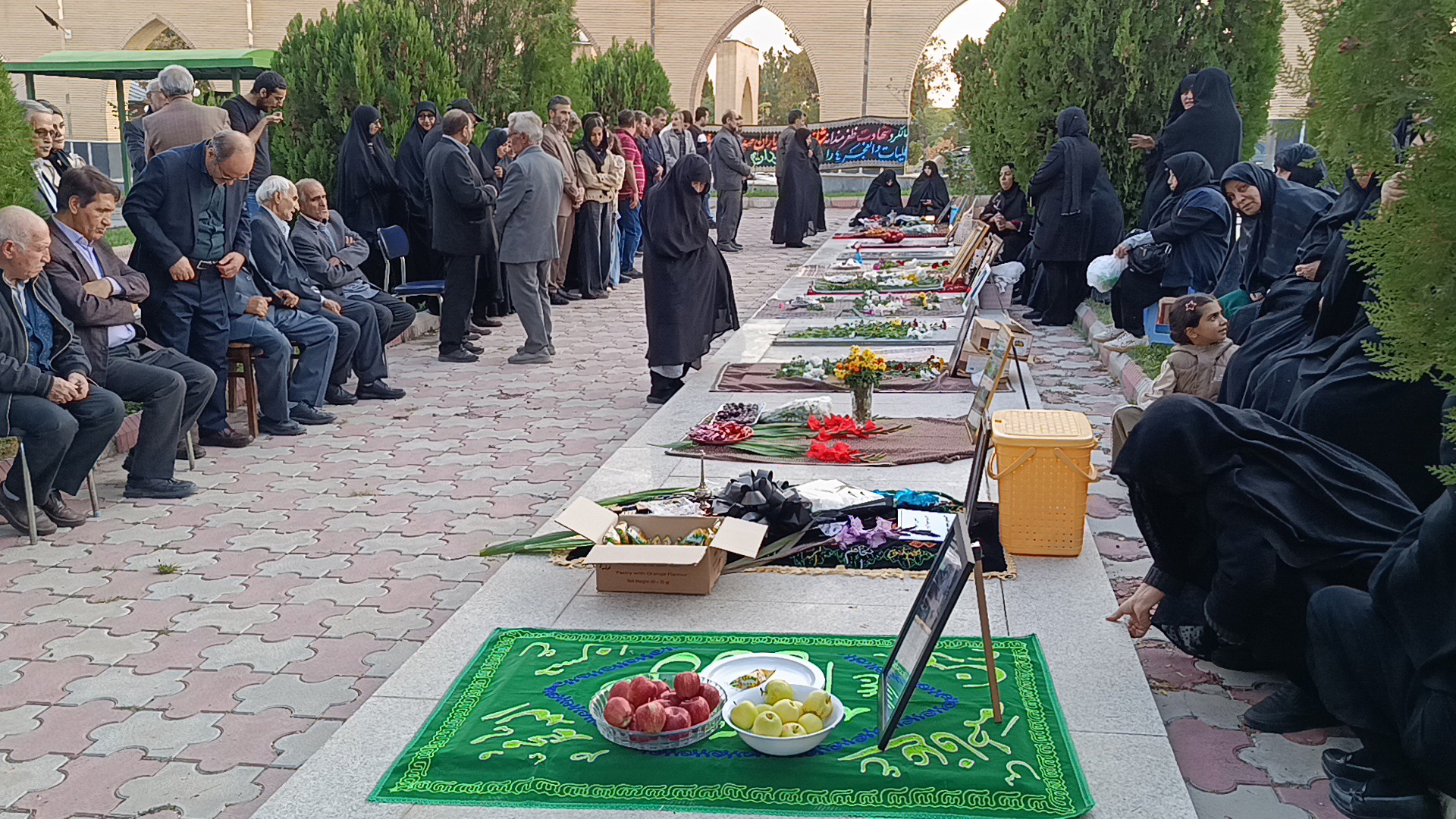 بزرگداشت ۱۶ شهید عملیات والفجر ۴ در مراغه